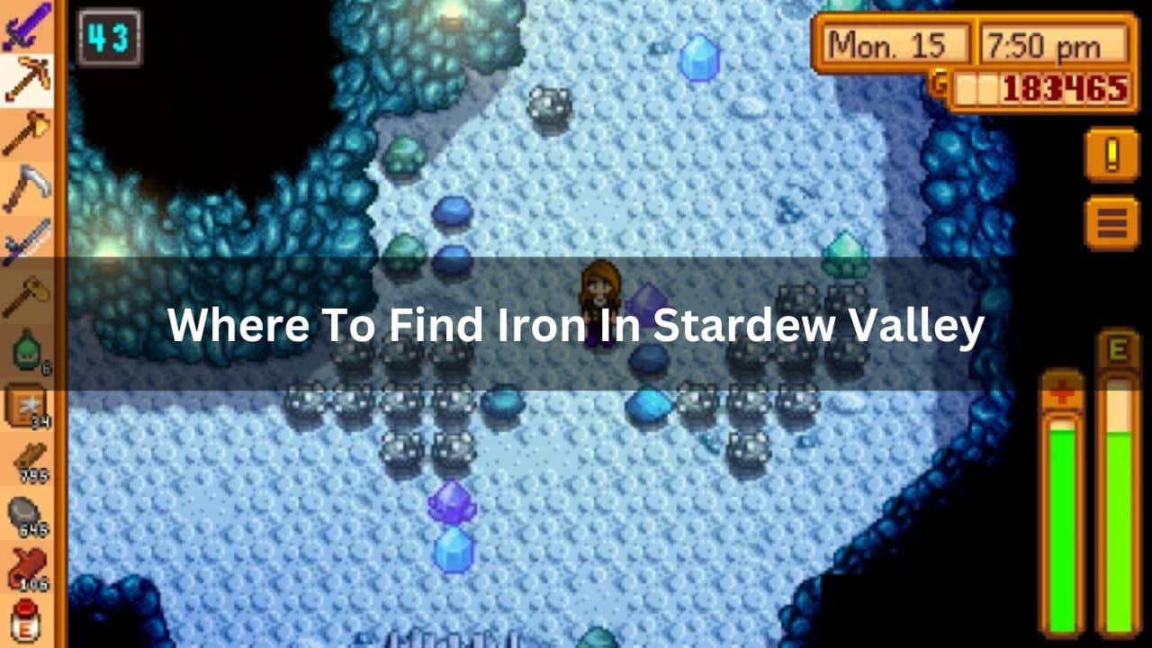 Where To Find Iron In Stardew Valley 2 1 
